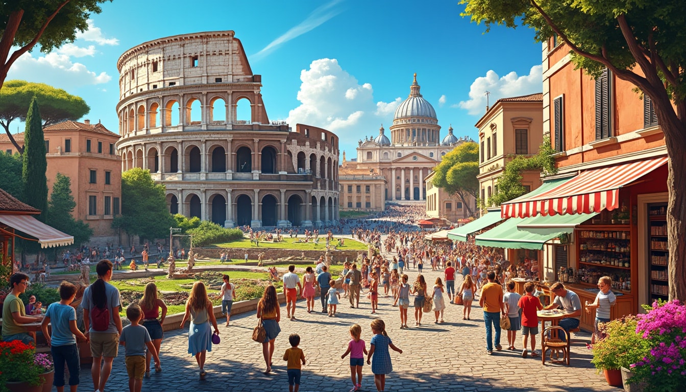 discover the best attractions and sightseeing spots in rome, from iconic landmarks like the colosseum and vatican city to hidden gems off the beaten path. experience the rich history, stunning architecture, and vibrant culture of the eternal city.