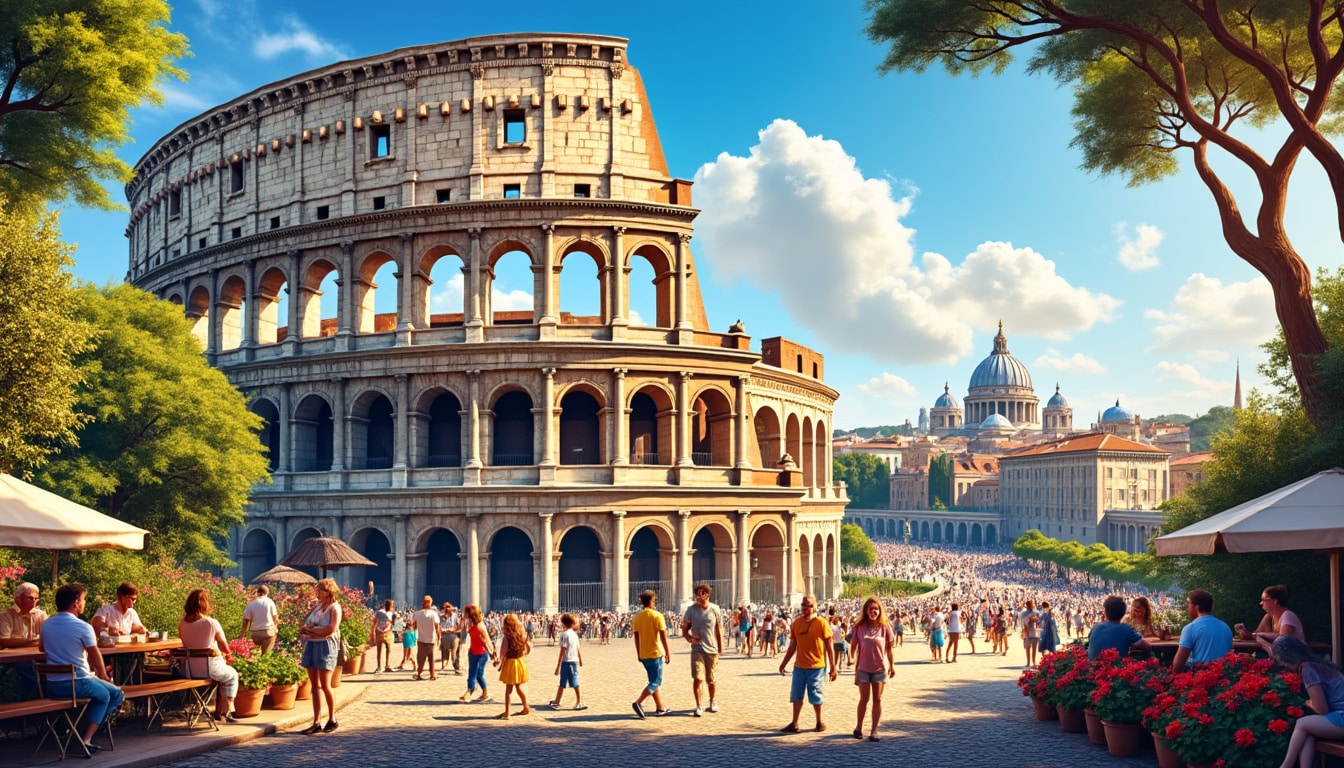 discover the climate and weather patterns in rome, from warm summers to mild winters. learn what to expect during each season and find tips for the best times to visit this historic city.