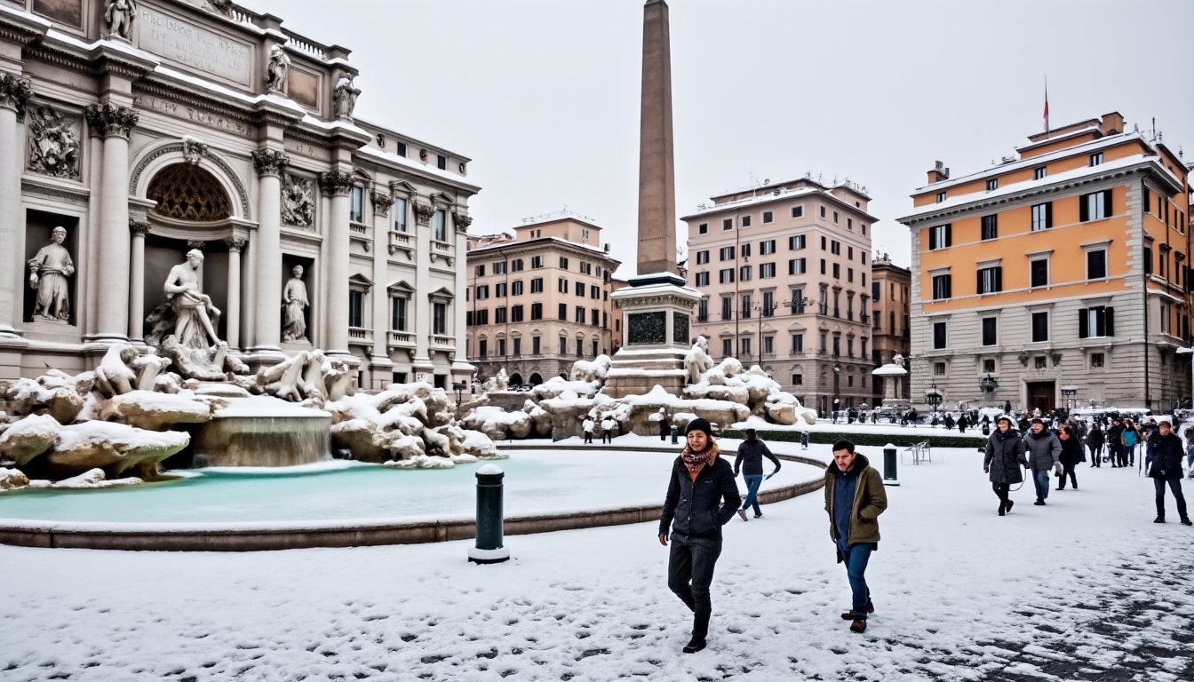 Neugierig, ob es in Rom schneit? Entdecken Sie die seltenen Schneefälle in der italienischen Hauptstadt, was Sie während der Wintermonate erwarten können, und Tipps, um Roms einzigartigen Winterzauber zu erleben.