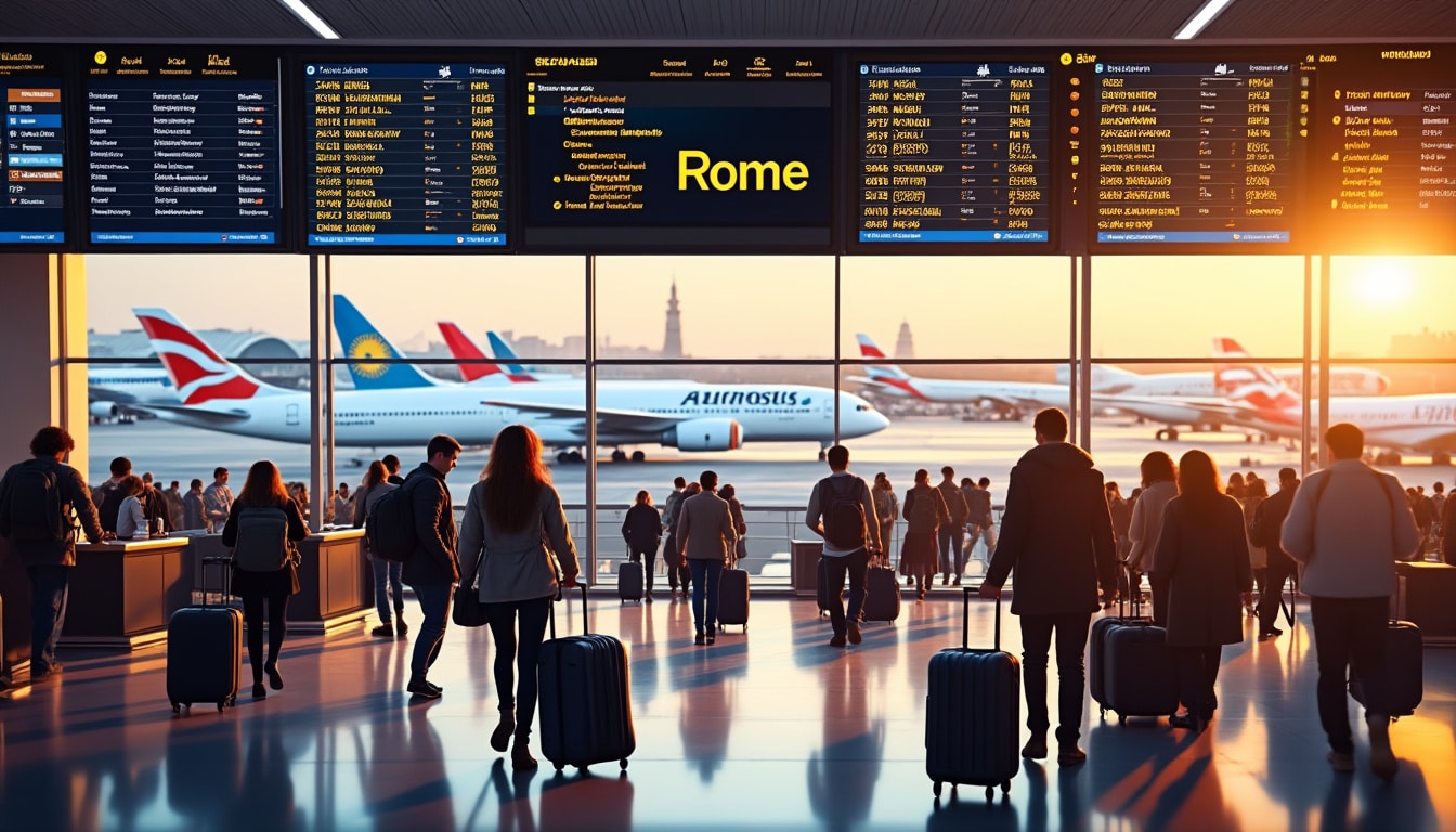 discover the best flights to rome with various airline options that suit your budget and schedule. enjoy competitive rates, convenient flights, and tips for booking your next adventure in the eternal city.
