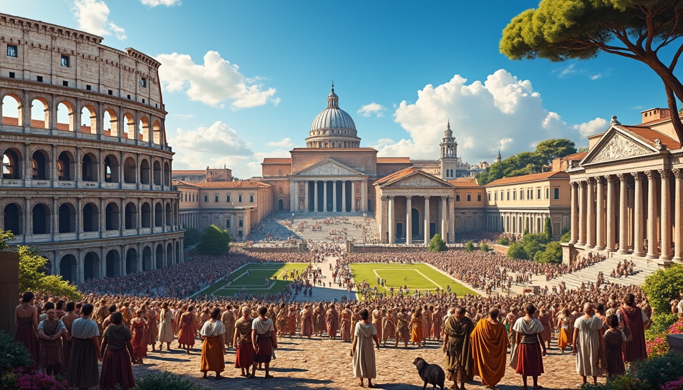 explore the fascinating history of rome, from its legendary founding and rise to power, through the achievements of the roman empire, to its enduring legacy in art, architecture, and modern governance. discover key events, influential figures, and the cultural impact that shaped one of the world's greatest civilizations.
