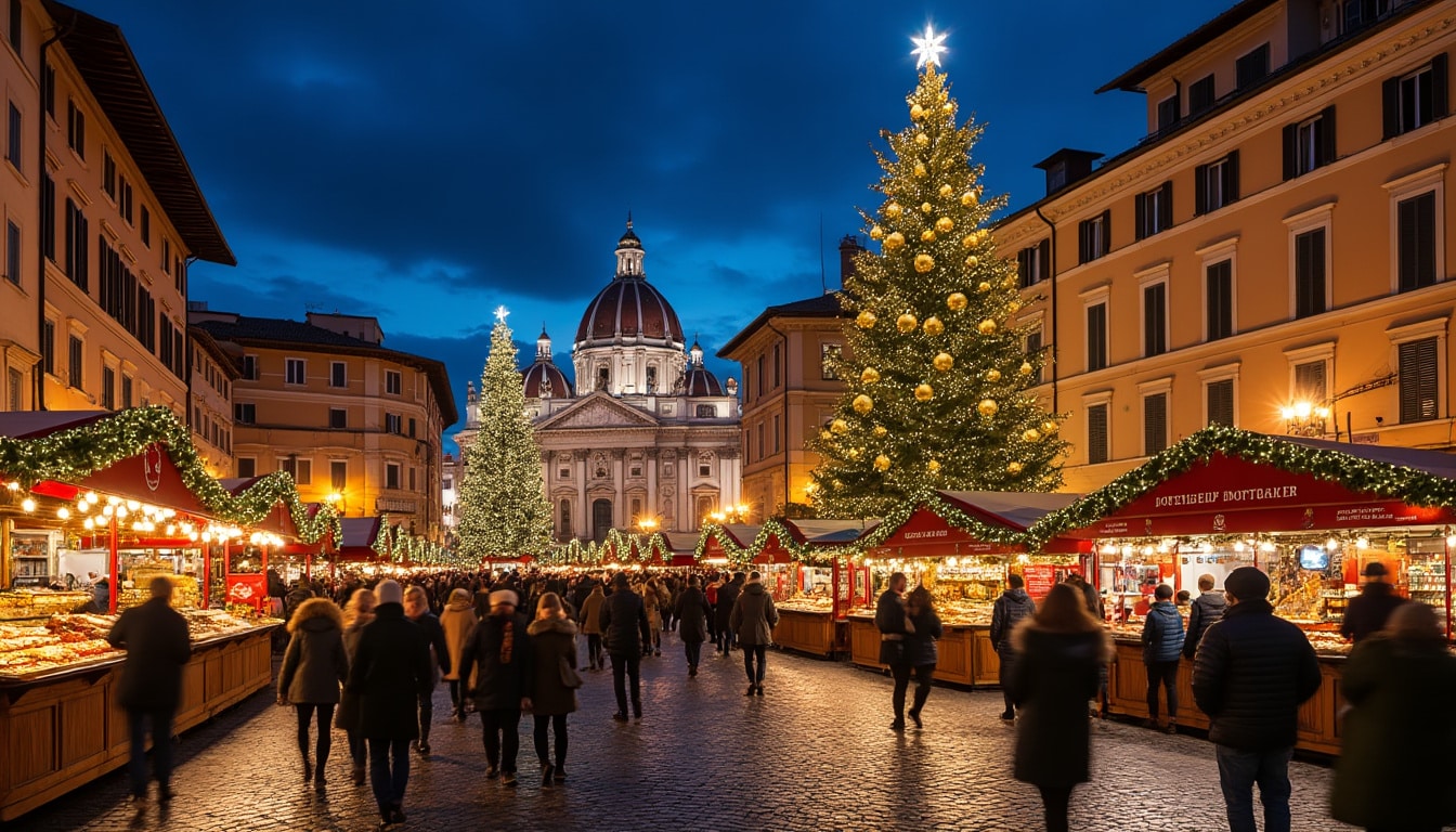 Entdecken Sie die lebendigen Feiertage und Feierlichkeiten in Rom, wo antike Traditionen auf moderne Feste treffen. Erleben Sie das reiche kulturelle Geflecht dieser ikonischen Stadt, von der Pracht des Natale bis zu den lebhaften Festen, und tauchen Sie ein in den einzigartigen italienischen Geist.