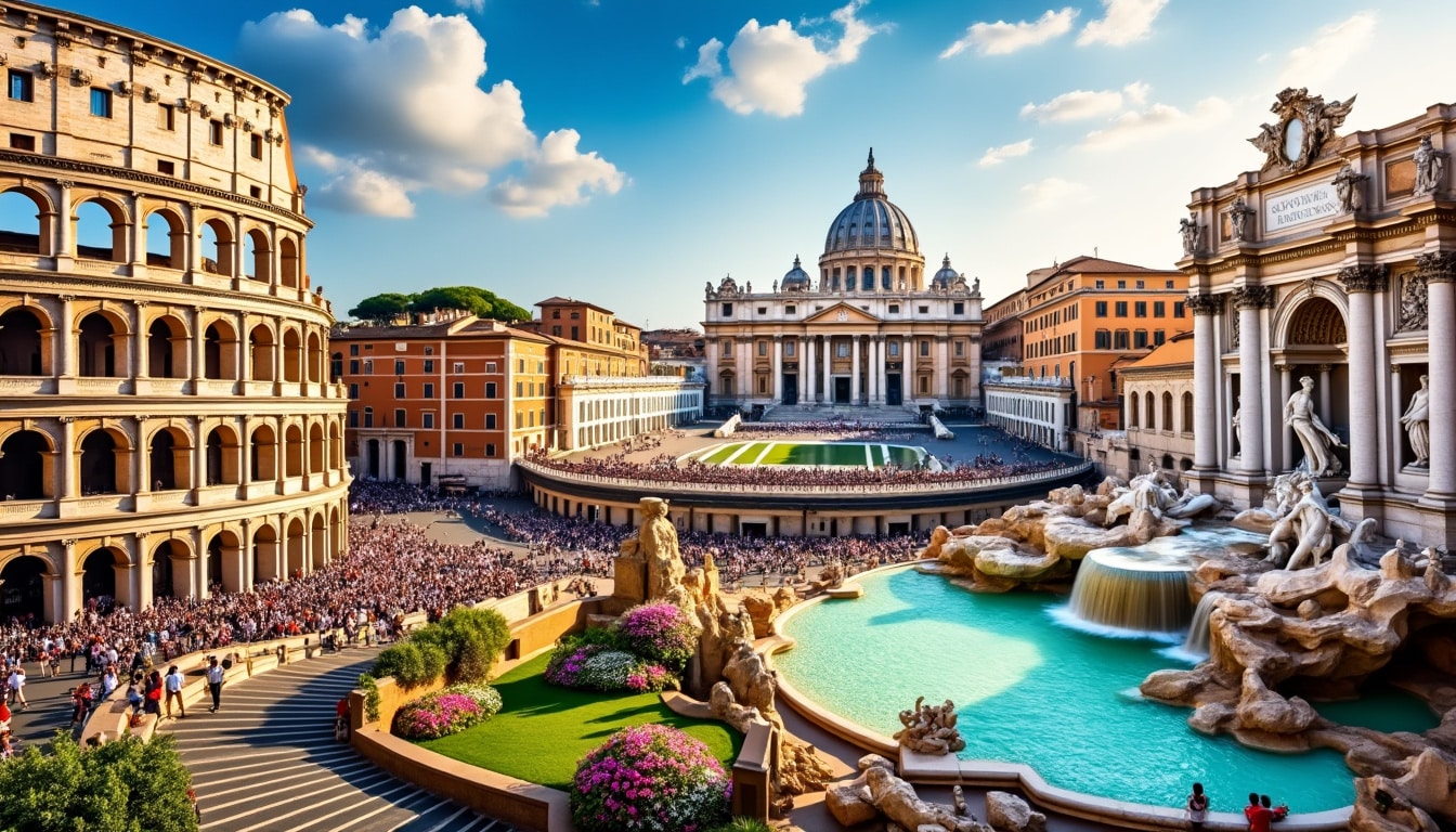 discover the must-see places in rome organized by duration! from iconic landmarks to hidden gems, find the perfect itinerary tailored to your time. explore the beauty of this historic city efficiently and make the most of your visit!