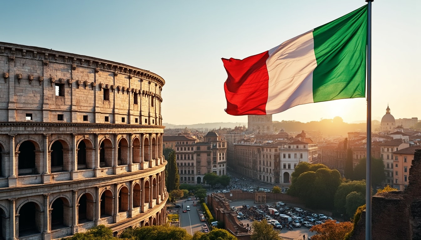 explora la rica historia de roma a través de sus nombres, banderas e identidad cultural. descubre cómo estos elementos reflejan la evolución de la ciudad y el legado perdurable de su antiguo patrimonio.
