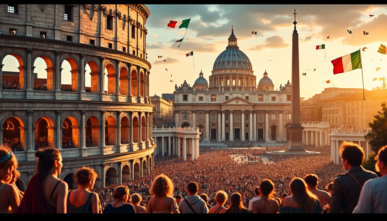 explore the rich tapestry of rome's identity through its diverse names and iconic flags. discover how these elements reflect the city's history, culture, and enduring legacy in this captivating overview.