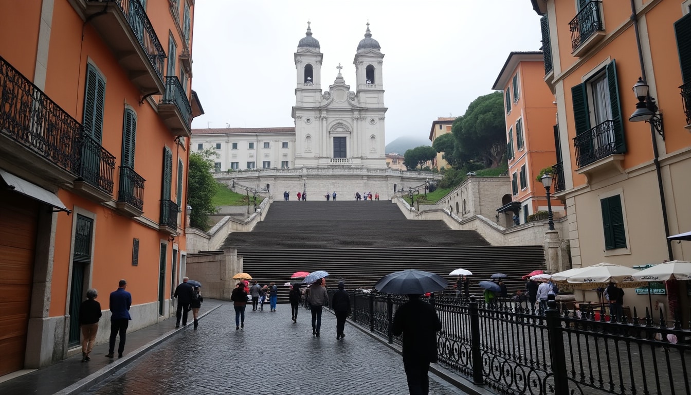 discover the weather patterns in rome with our comprehensive guide on rain and precipitation. learn about the best times to visit, expected rainfall, and tips for enjoying the city's beauty even on rainy days.