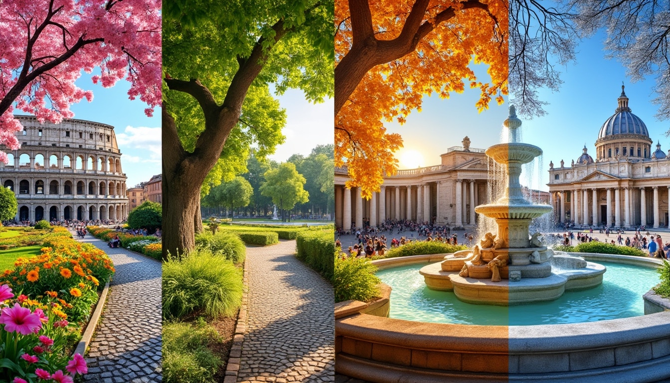 explore the enchanting seasons in rome, where history meets vibrant culture. discover how spring blooms with festivals, summer sizzles with outdoor events, autumn paints the city's landscapes, and winter offers a cozy charm. experience the beauty of rome throughout the year!