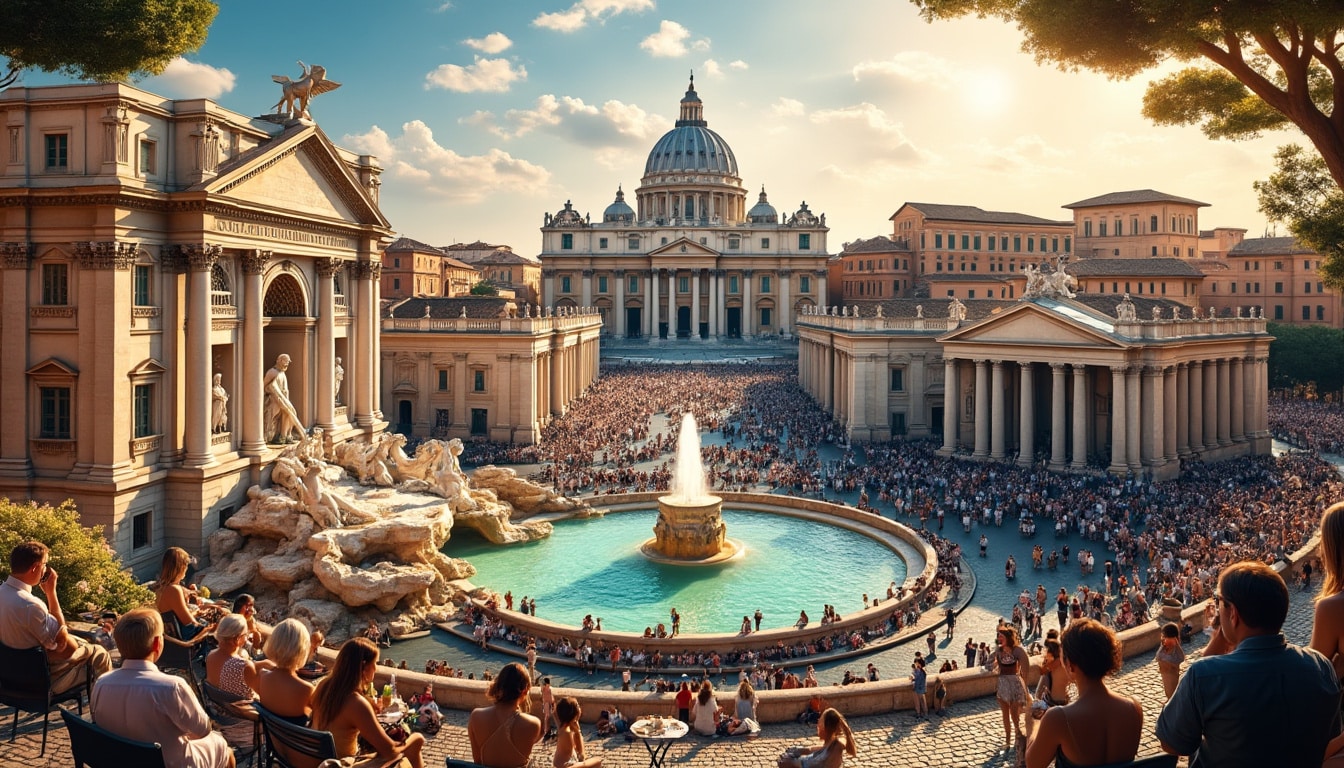 explore the best sightseeing options in rome, from iconic landmarks like the colosseum and vatican city to hidden gems off the beaten path. discover rich history, stunning architecture, and vibrant culture as you navigate through the eternal city.