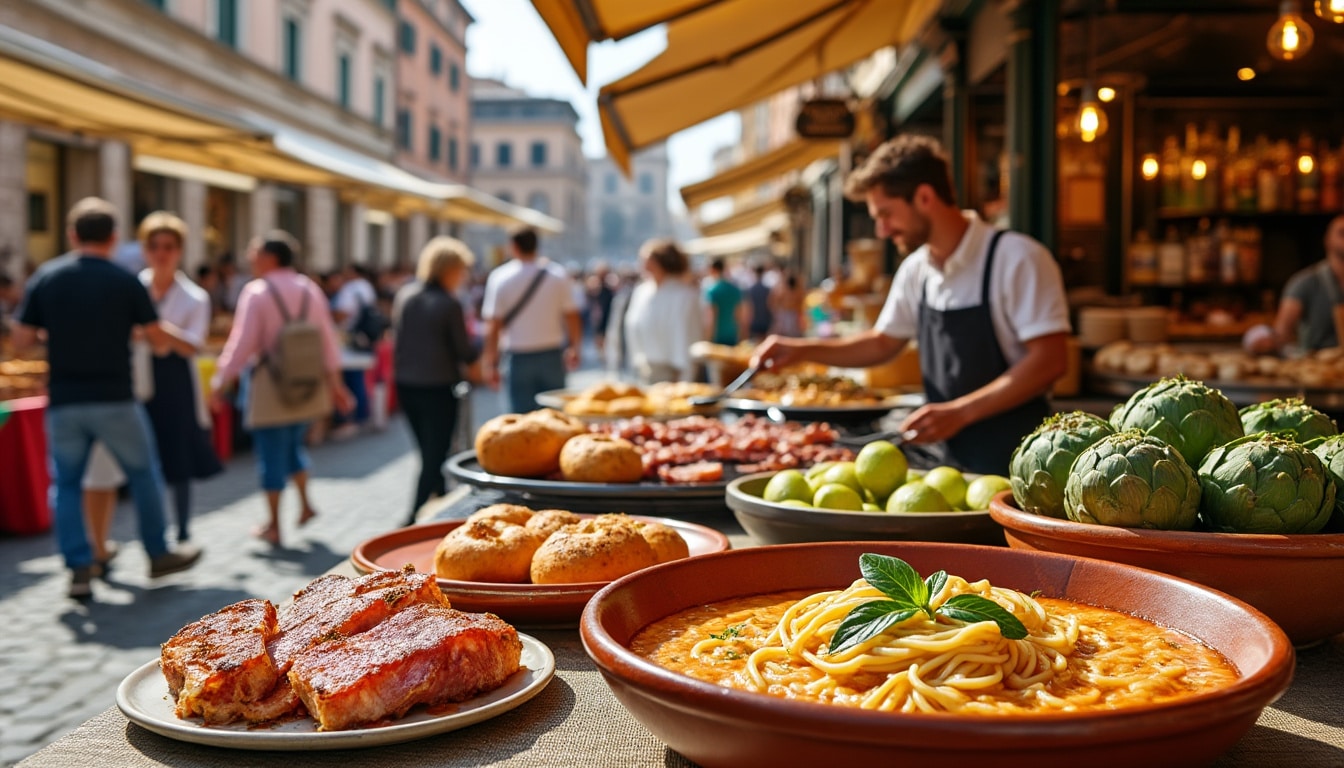 discover the culinary delights of rome as we explore the traditional dishes and local favorites that define this vibrant city. from classic pasta to mouthwatering desserts, find out what locals and visitors savor in the heart of italy.
