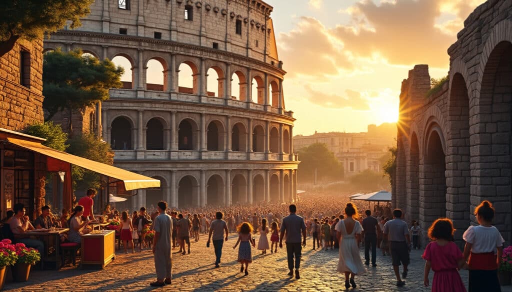 discover the enchanting essence of rome through its vibrant sights, captivating aromas, and rich textures. explore how the ancient city's stunning architecture, delicious cuisine, and lively street life create an unforgettable sensory experience that embodies the spirit of italy.