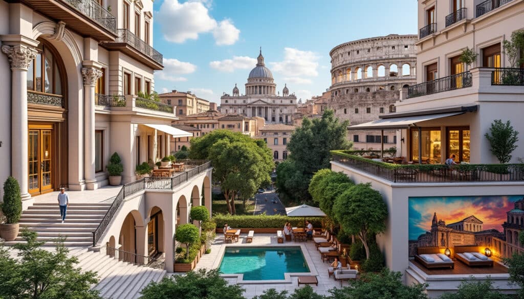 discover the perfect accommodations in rome tailored to your travel style. from luxury hotels for the discerning traveler to budget-friendly hostels for backpackers, explore the best neighborhoods and hotels that cater to couples, families, and solo adventurers alike. your ultimate guide to finding the ideal stay in the eternal city awaits!